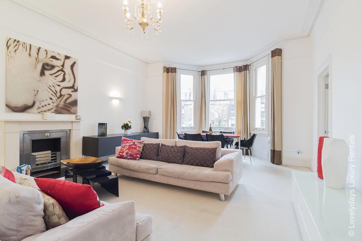 Lovelydays Luxury Rentals introduce Redcliffe square apartment in the center of London, Chelsea.