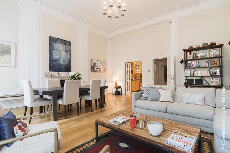 Lovelydays Luxury Rentals introduce you pictures of a huge design apartment in Pimlico, London.
